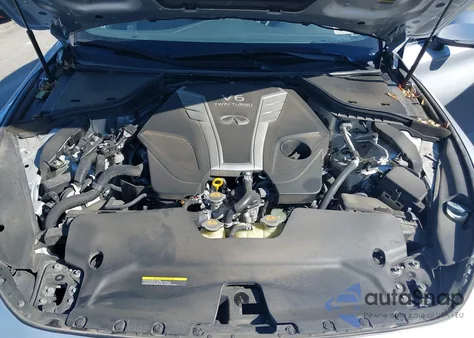 2018 Infiniti Q60 3.0T Luxe z USA, uszkodzony, nr VIN JN1EV7EK6JM342270